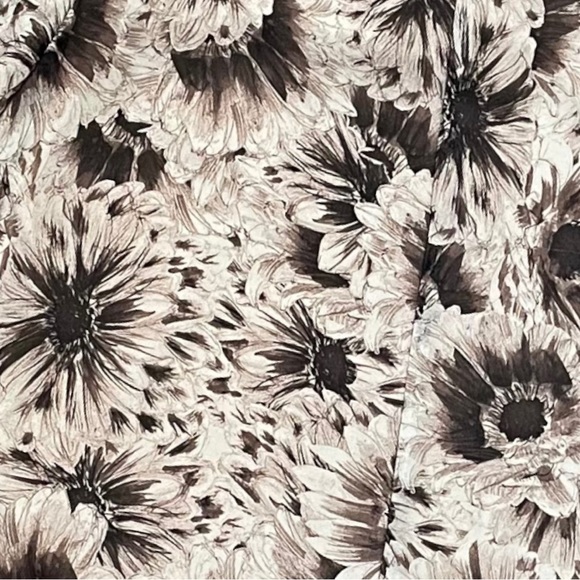 ASTR SUNFLOWER 90S VIBES BELL LACE SLEEVES BROWN CREAM - M - Picture 6 of 10